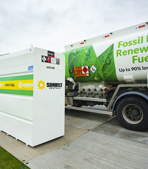 Kier announces new partnership with leading HVO fuel supplier, Sunbelt Rentals, to accelerate carbon reduction goals