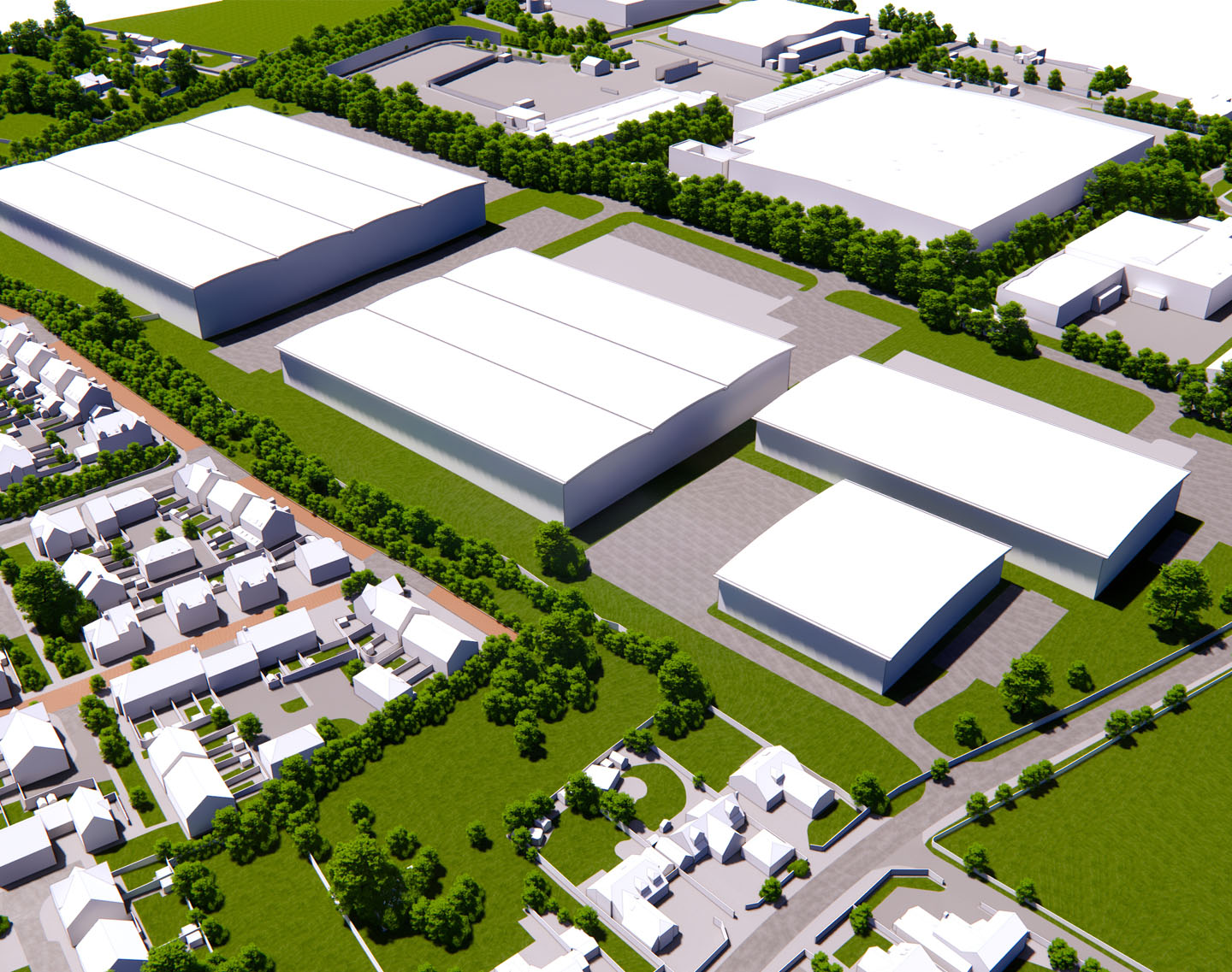 Kier Property submits a new full planning application for Logistics City Andover at Walworth Business Park