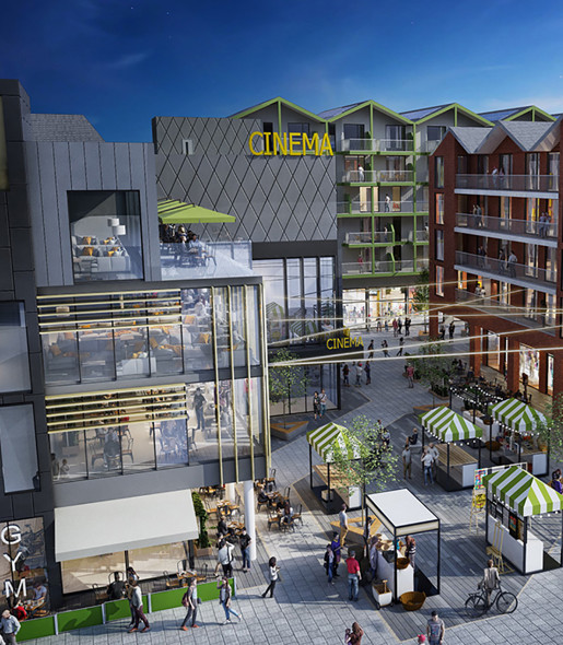 Kier Property and Mole Valley District Council sign 50:50 Joint Venture to redevelop the Swan Centre and Bull Hill