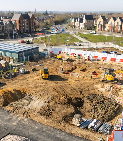 Kier begins construction at Northstowe’s Unity Centre