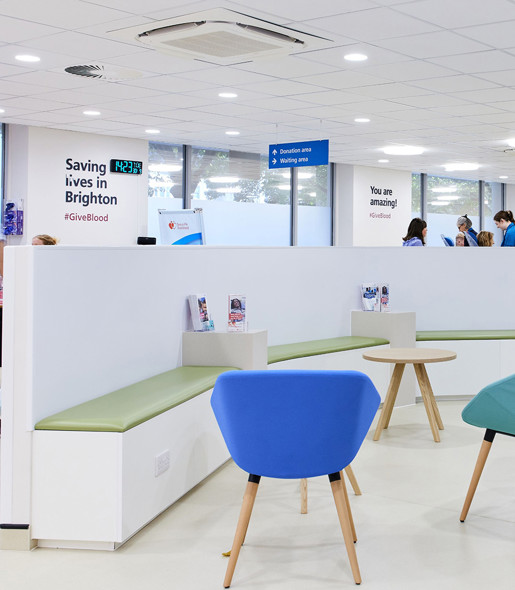 Kier helps Brighton’s lifesaving efforts set sail with new blood donor centre