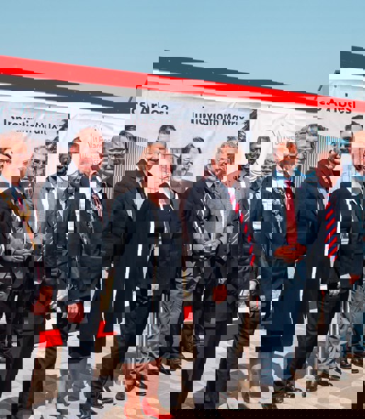 Ministerial visit marks key milestone at Swansea’s Innovation Matrix