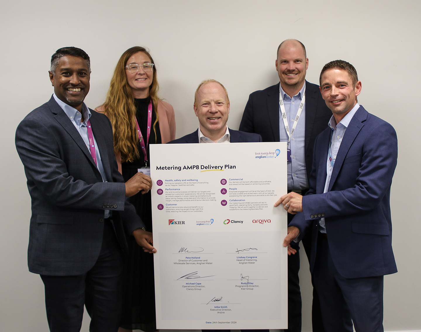 Alliance for Anglian Water Smart Meter roll-out appointed for next 5 years